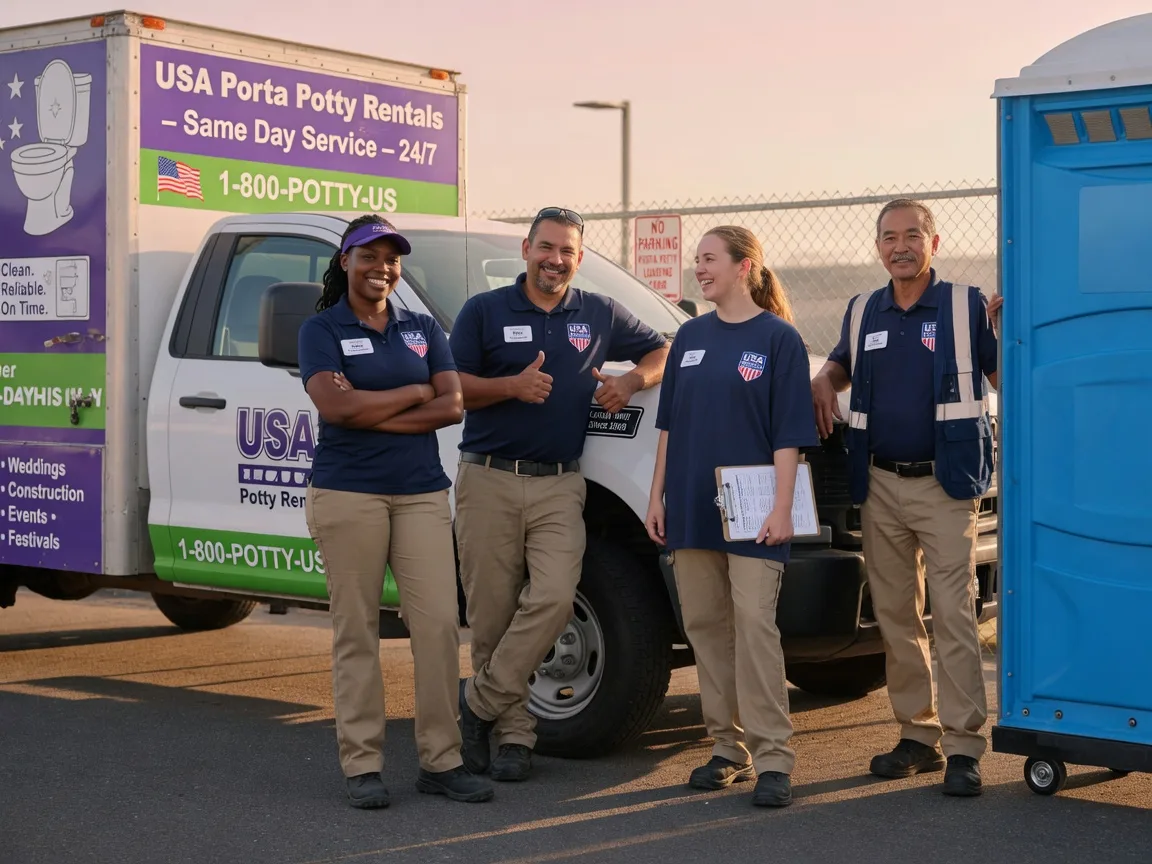 Porta Potty Rental company in Clio, CA